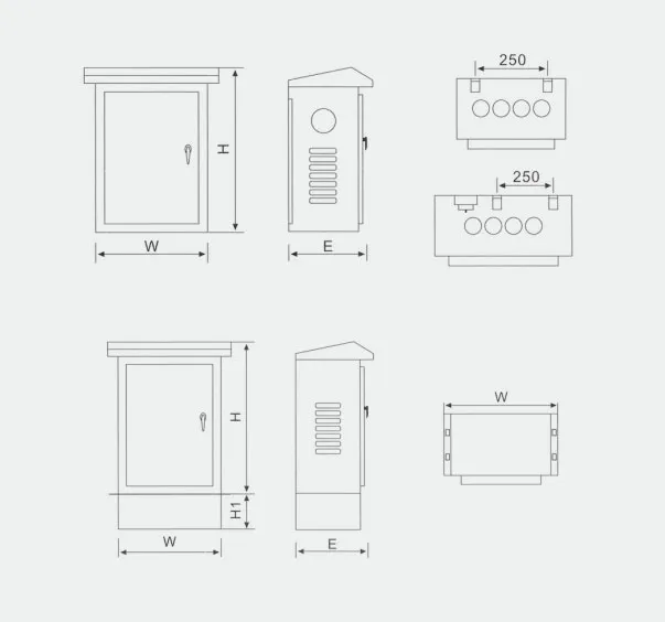 Внутренние и наружные распределительные щиты (4)
