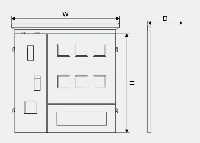 Уличный корпус счетчика из нержавеющей стали (6)